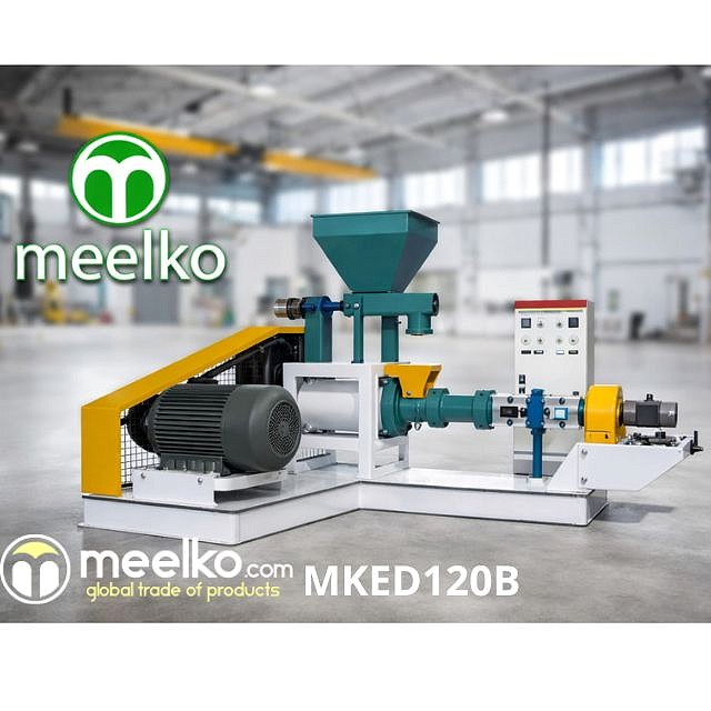 Imagen del producto Extrusora de Alimento para Perros MKED120B, 500-600 kg/h - Meelko