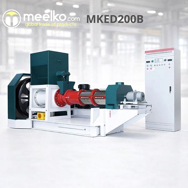 Imagen del producto Extrusora para alimento de peces 1800-2000kg/h 132kW - MKED200B - Meelko